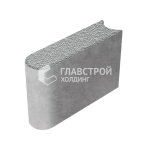 Бортовой камень БРШ 50.20.8, серый с мраморной крошкой